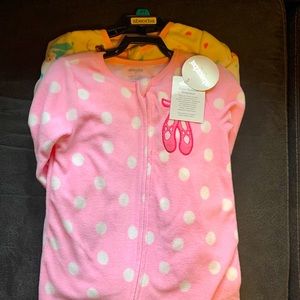 Absorba fuzzy feety jammies 4t